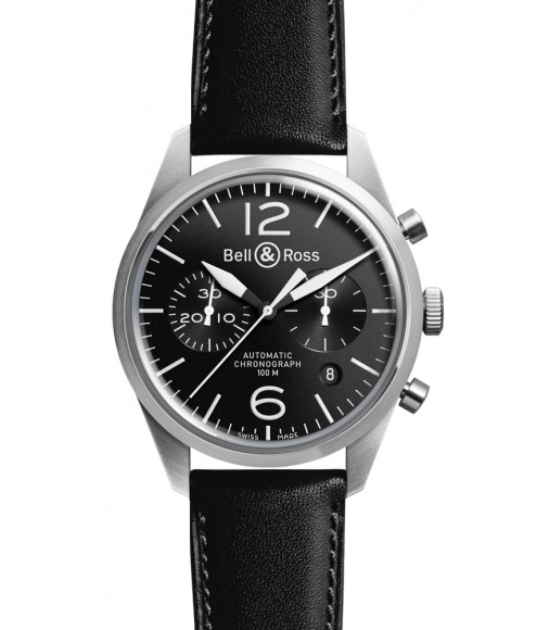 Bell & Ross Vintage Mens Watch Replica BRV 126 Original Black